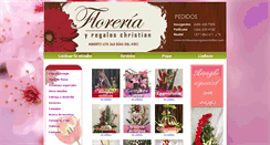 Desktop Screenshot of floreriayregaloschristian.com